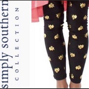 🆕Simply Southern | Golden Elephant Legging NWOT